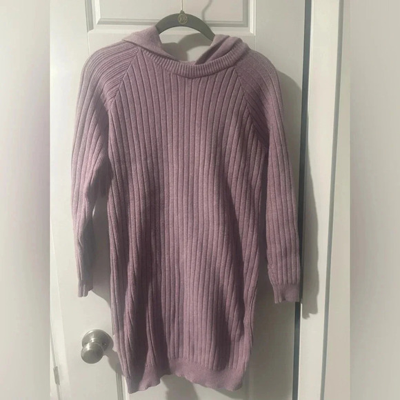 ANTHROPOLOGIE Saturday Sunday Hooded Sweater Dress. Small - Picture 7 of 7